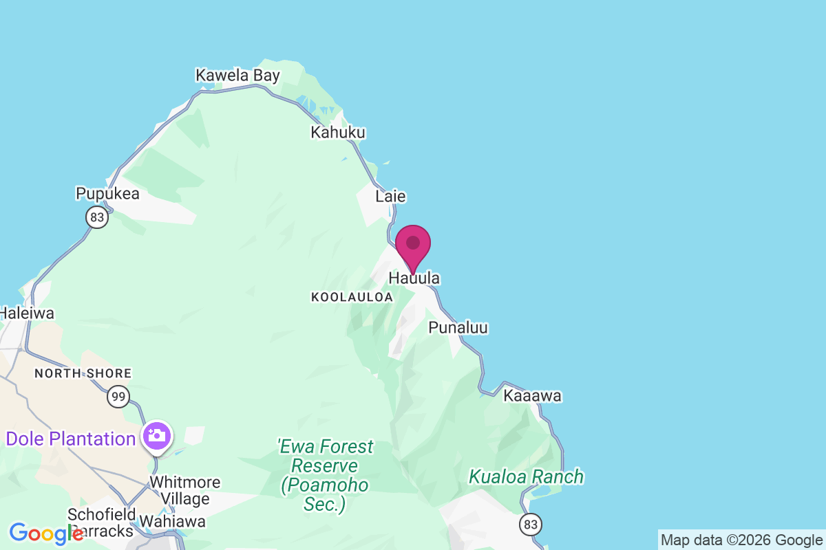 Hauula map