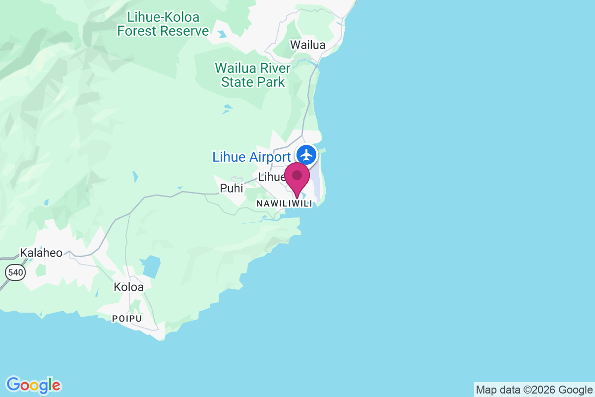 Nawiliwili map