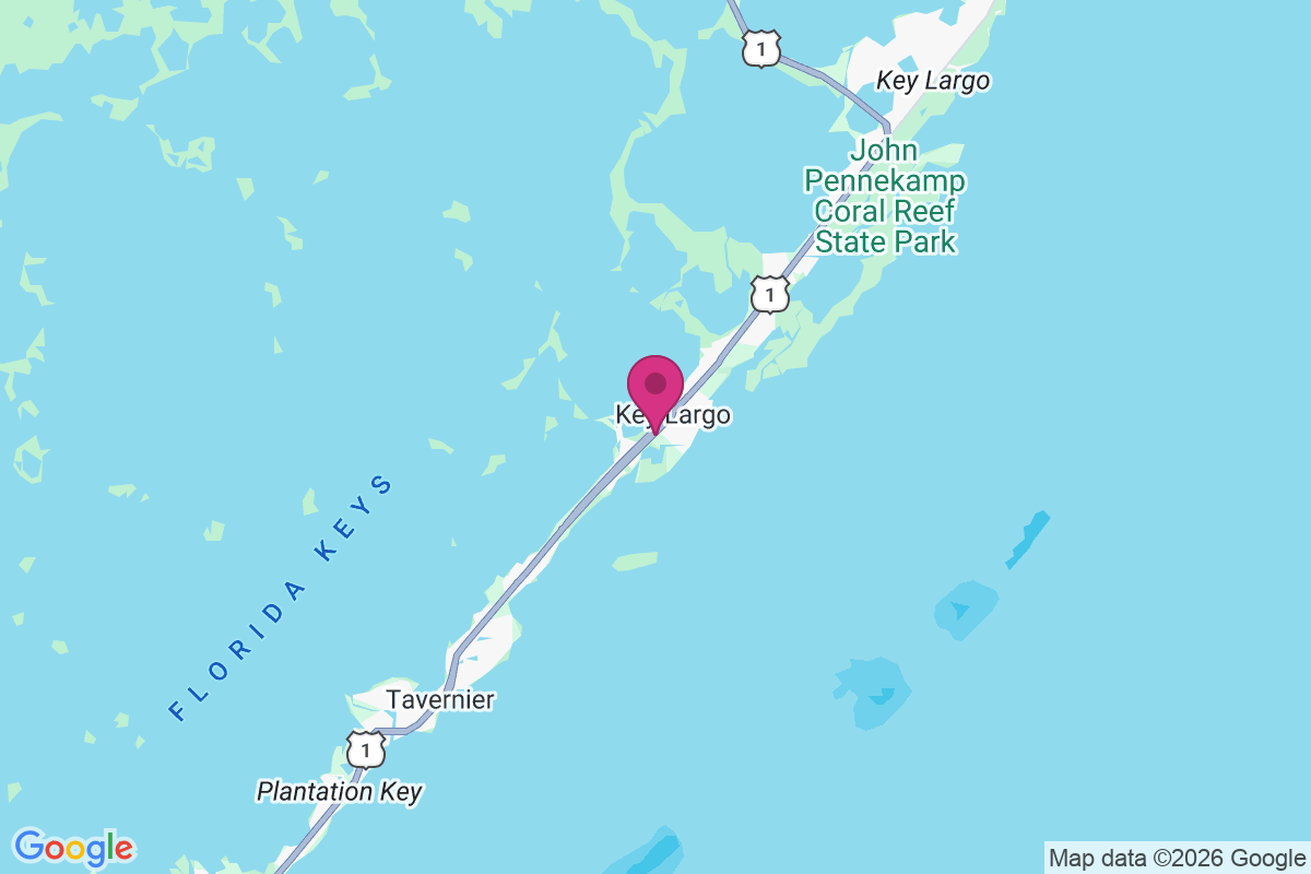 Key Largo map