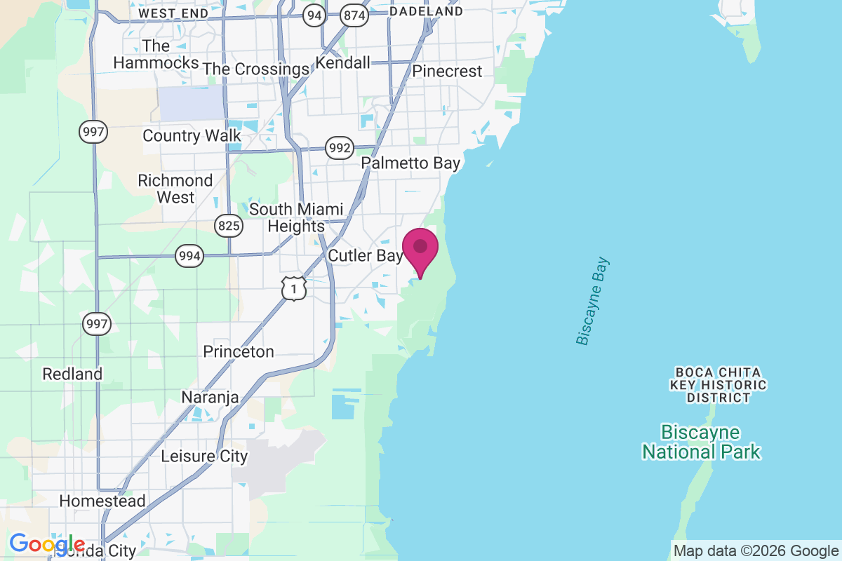 Lakes by the Bay map