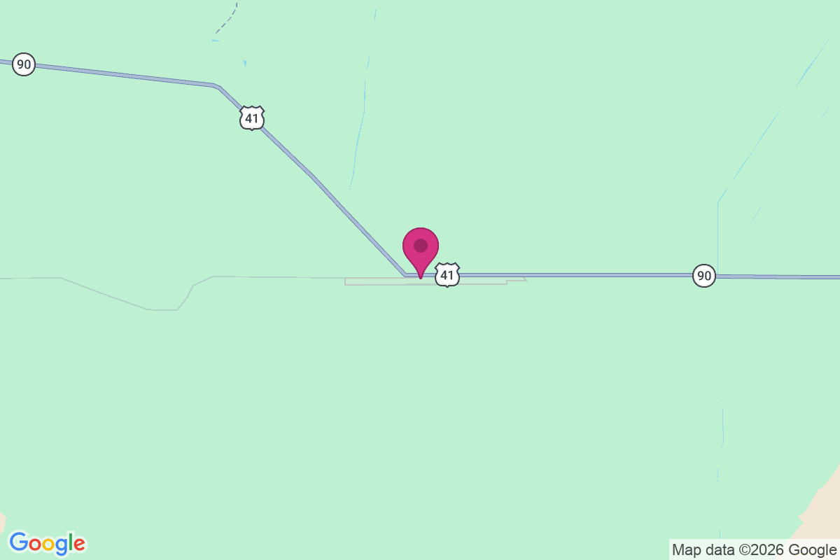 Fortymile Bend map