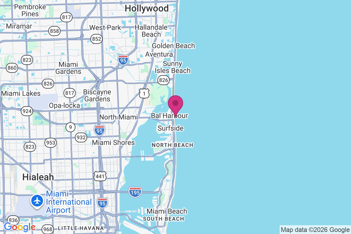 Bal Harbour map