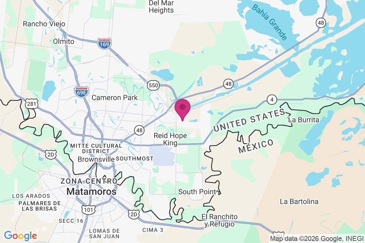 Port Brownsville map