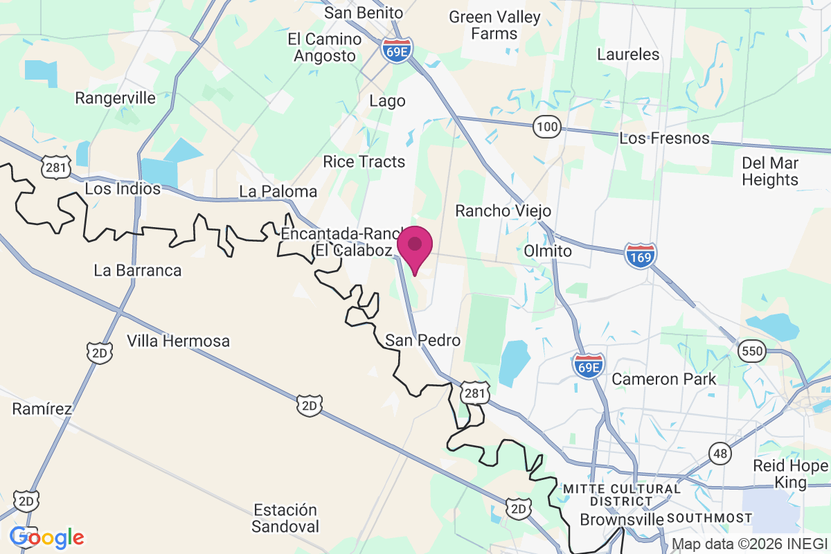 Villa Cavazos map