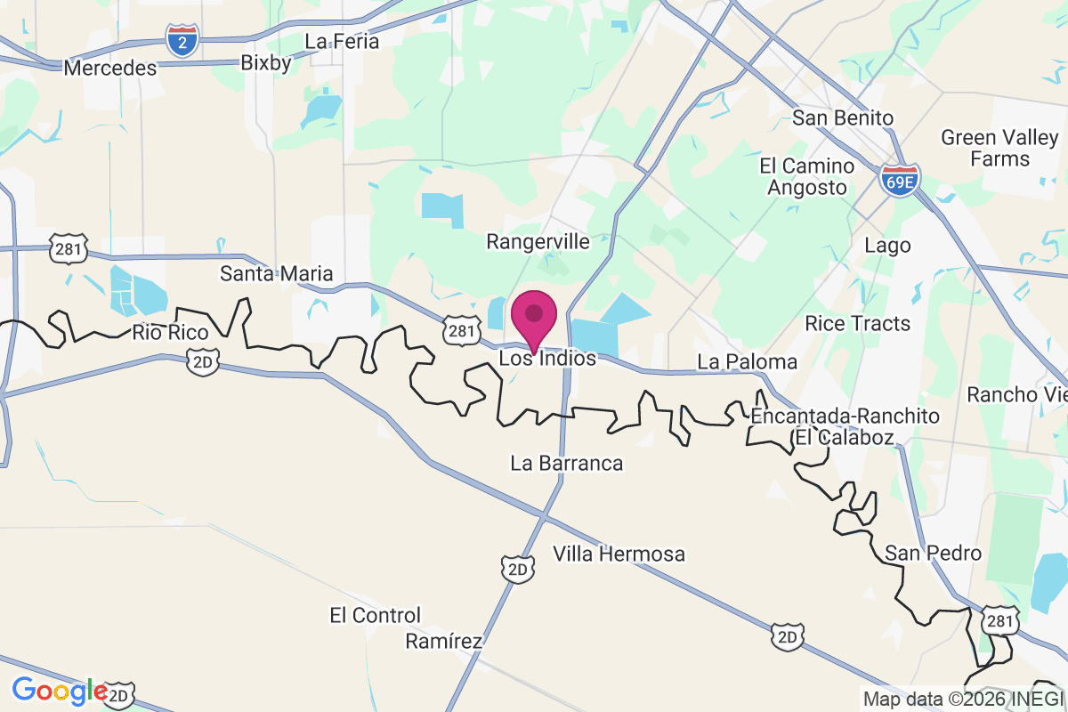 Las Rusias map