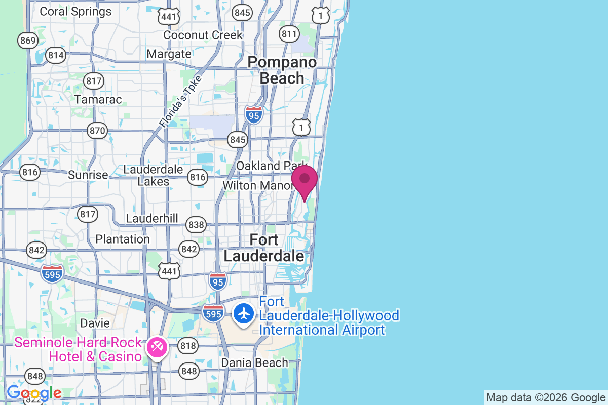 North Bal Harbor map