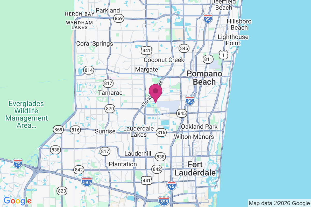 Palm Aire map