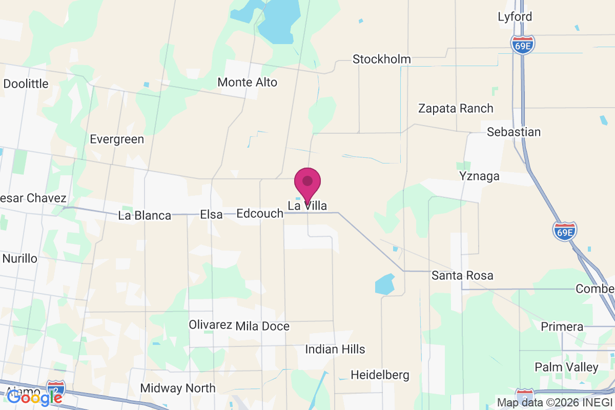 La Villa map
