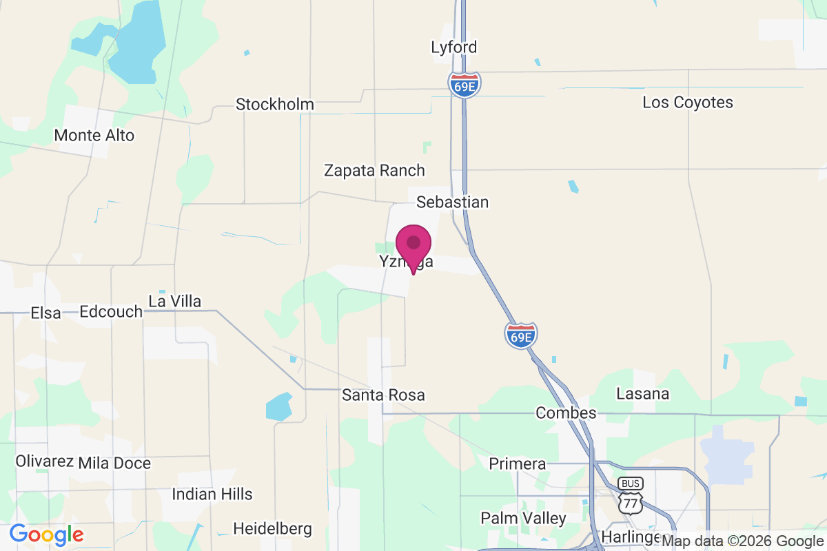 Yznaga map