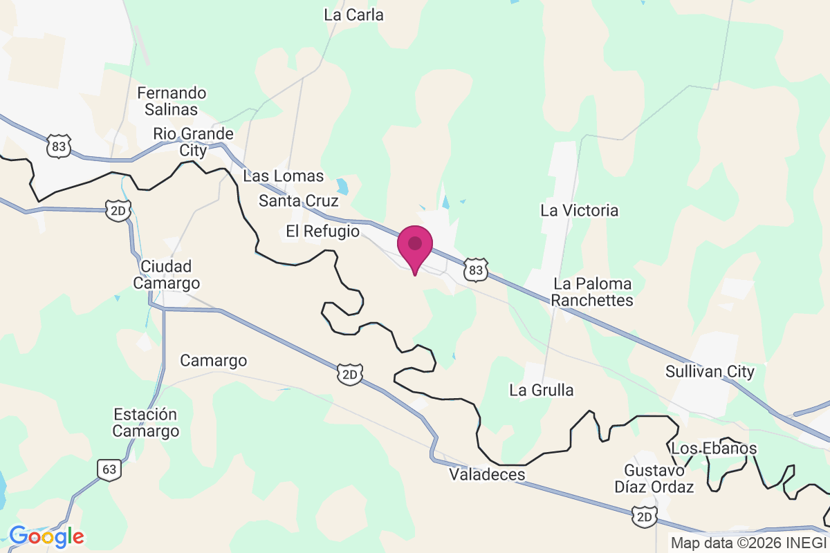 La Casita map
