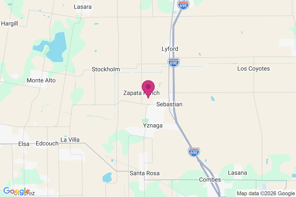 Zapata Ranch map
