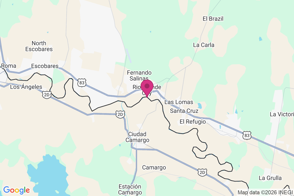 Rio Grande City map