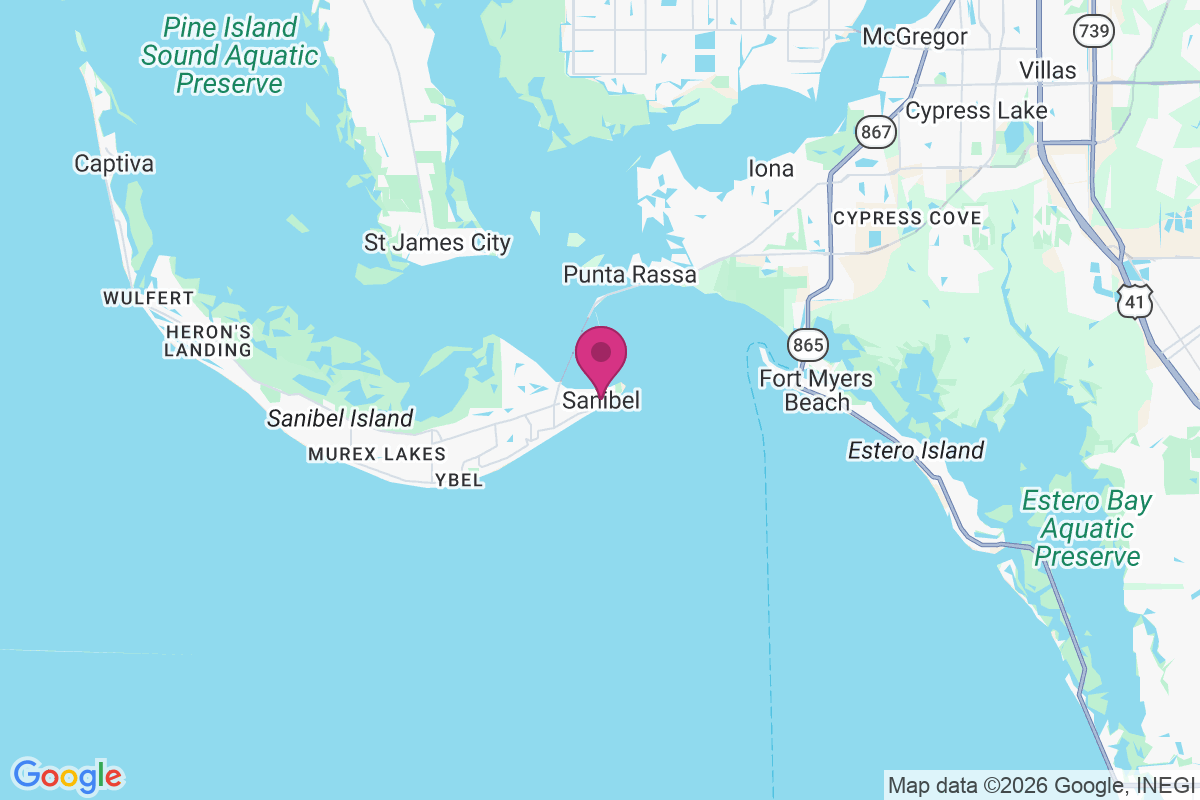 Sanibel map