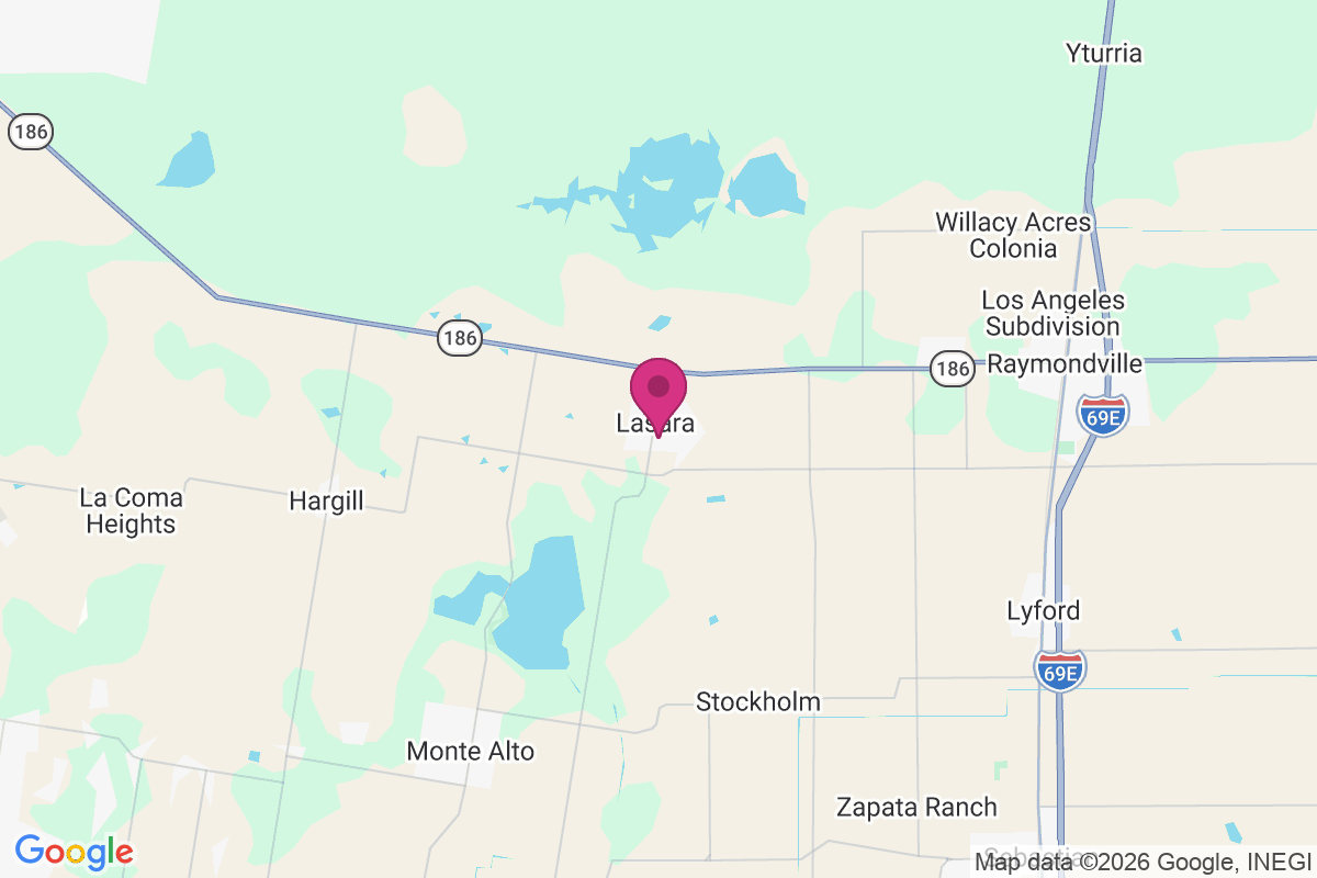 Lasara map