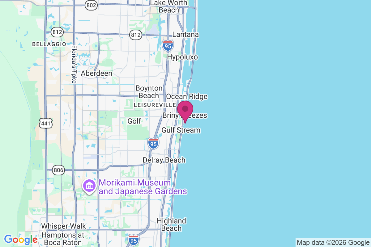 Briny Breezes map