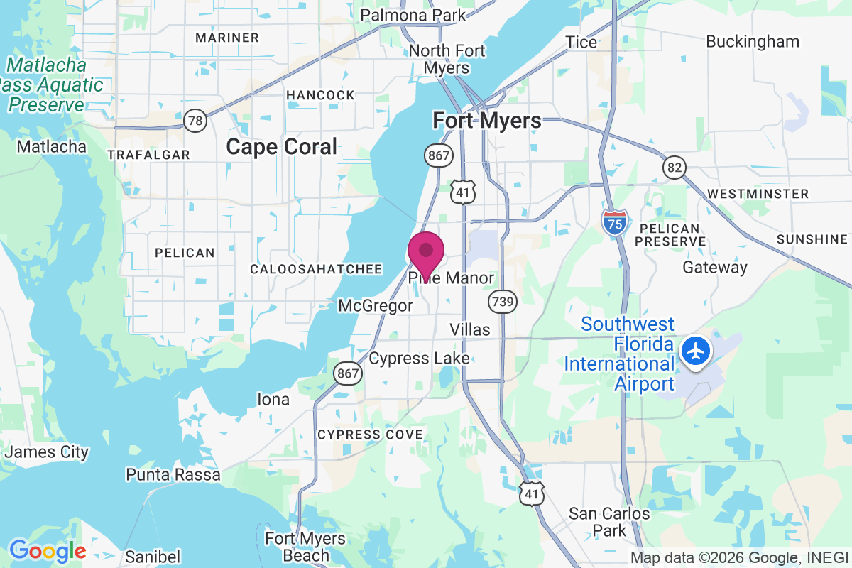 Whiskey Creek map