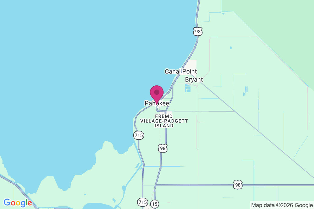 Pahokee map
