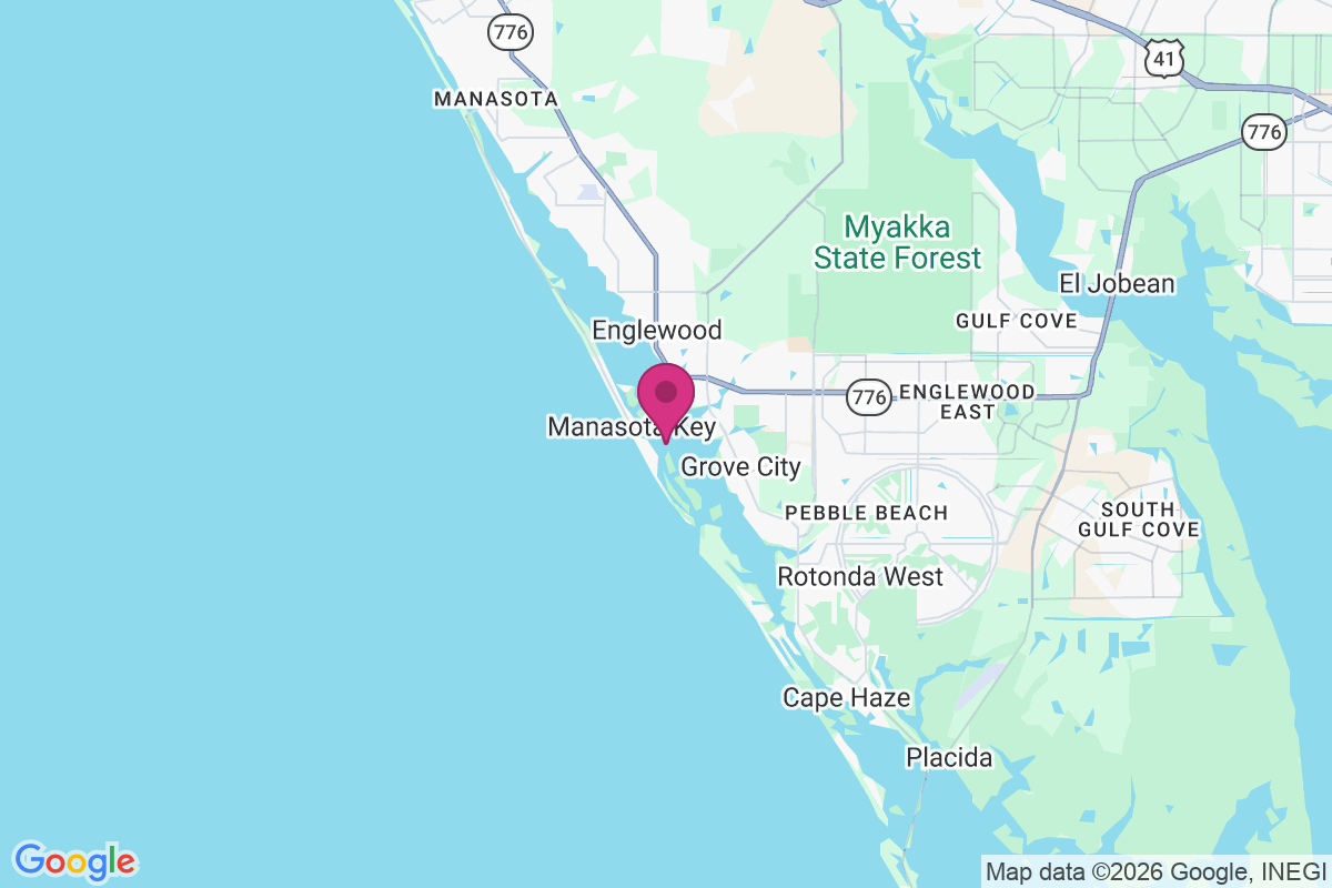 Manasota Key map