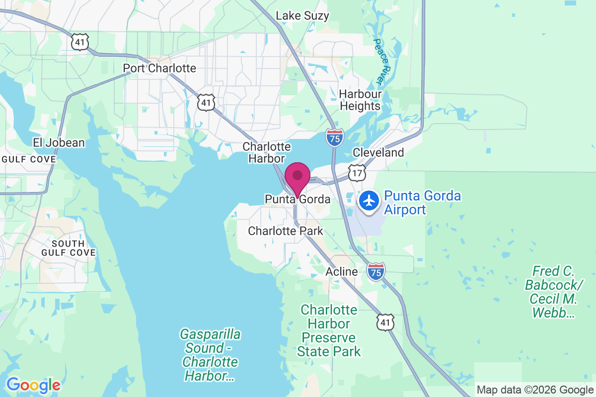 Punta Gorda map