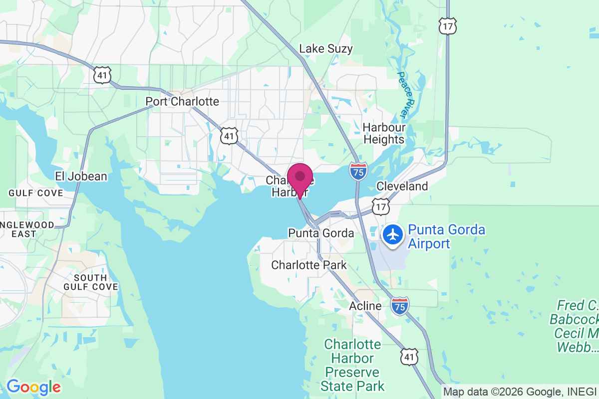 Charlotte Harbor map