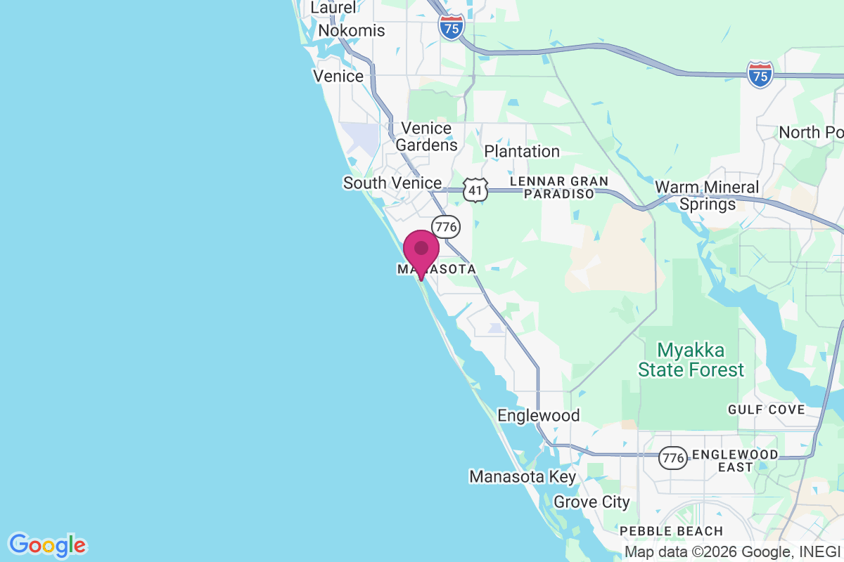 Manasota Beach map