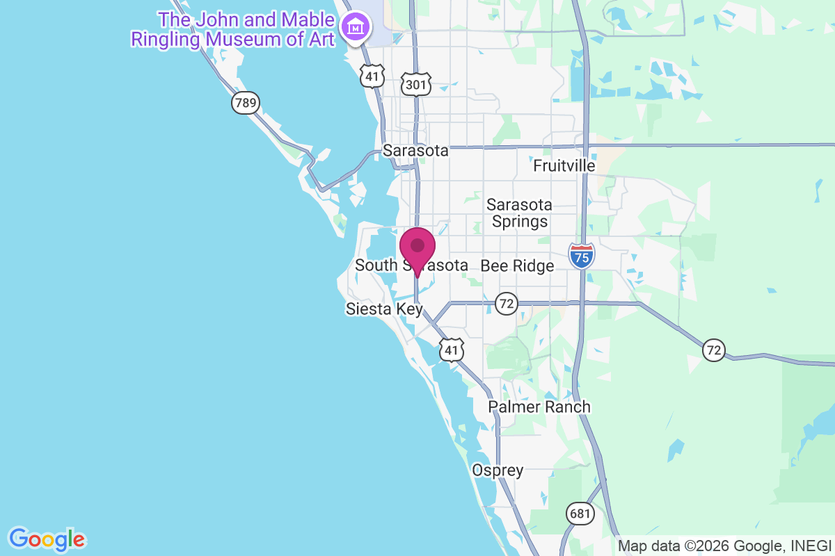 South Sarasota map