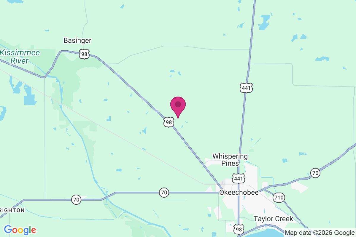 Dixie Ranch Acres map