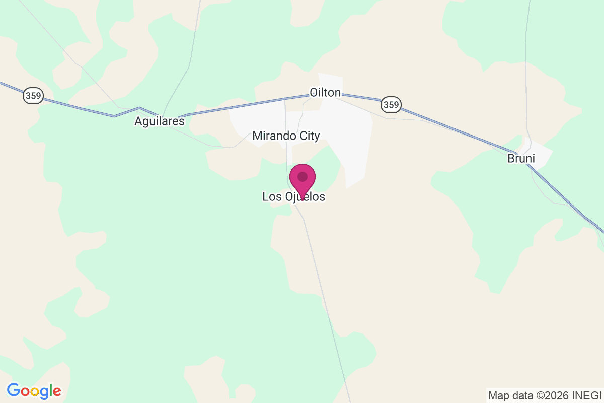Los Ojuelos map
