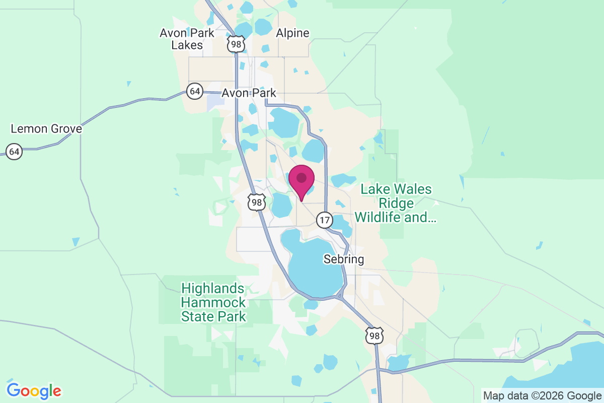 Sebring Shores map