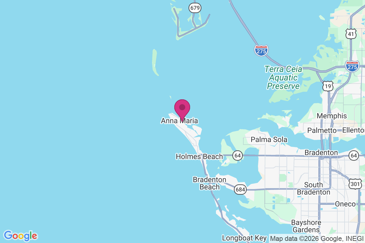 Anna Maria map