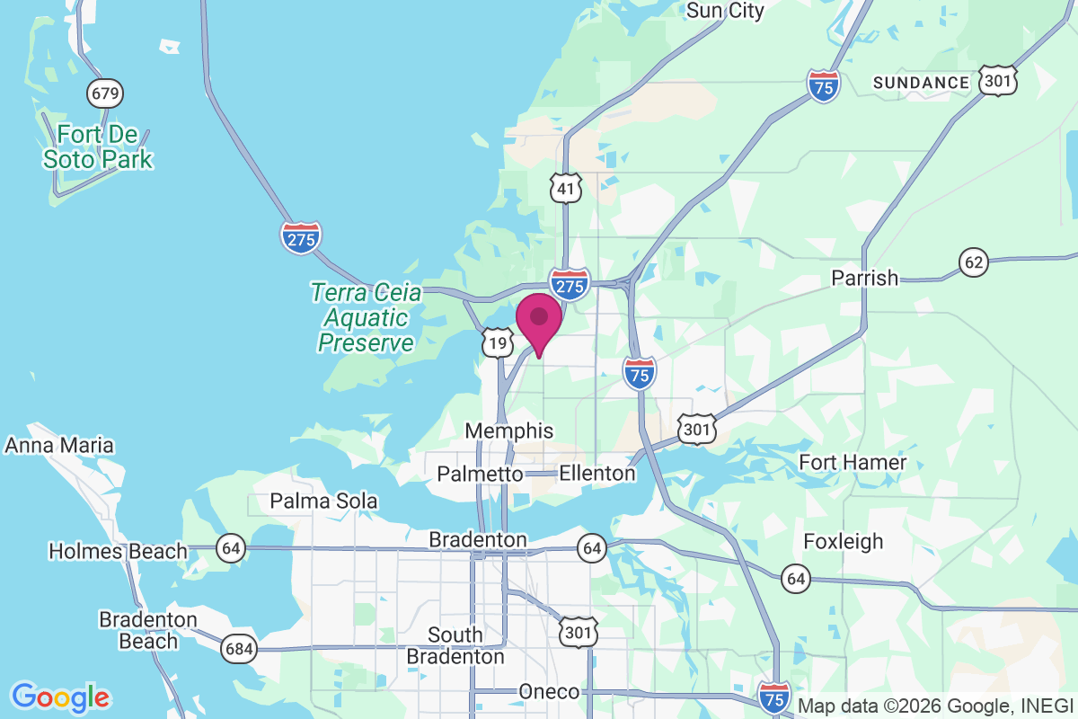 Palm View map