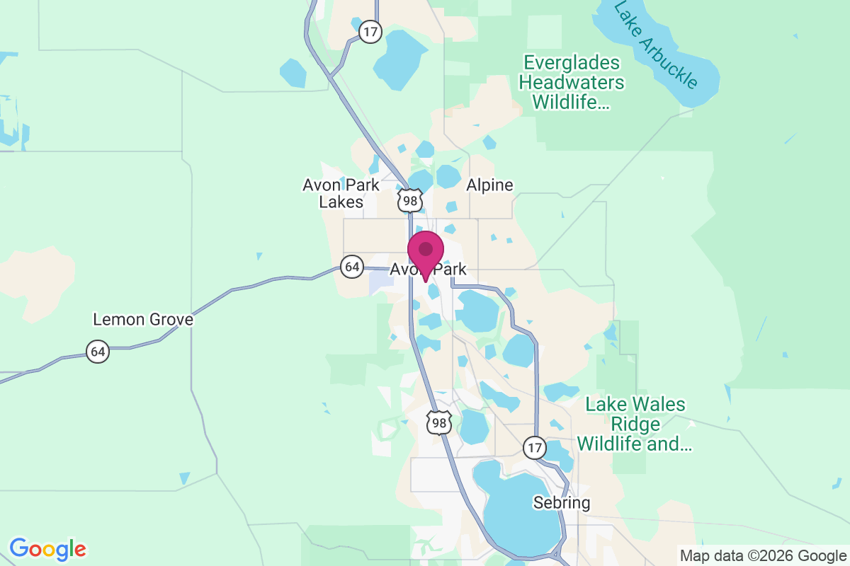 Avon Park map