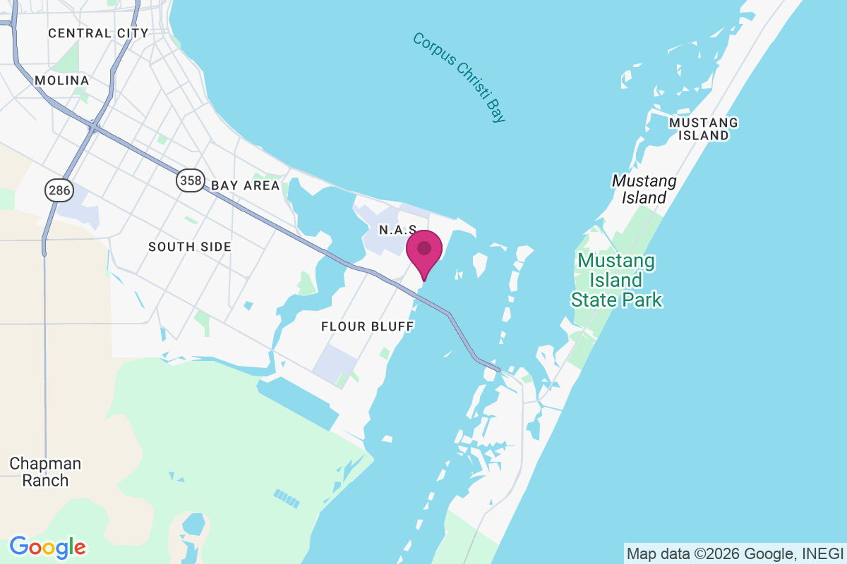 Flour Bluff map