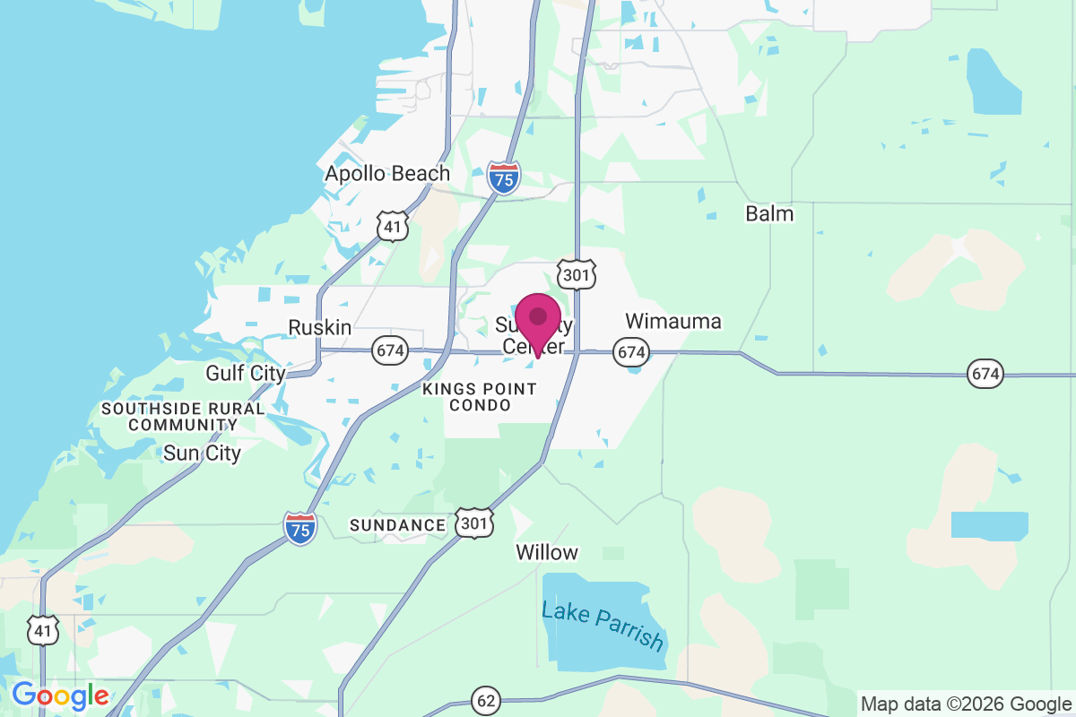 Sun City Center map