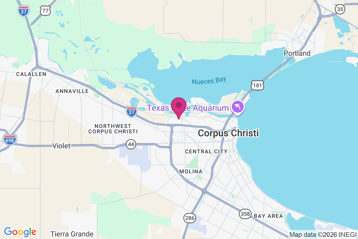 Nueces map