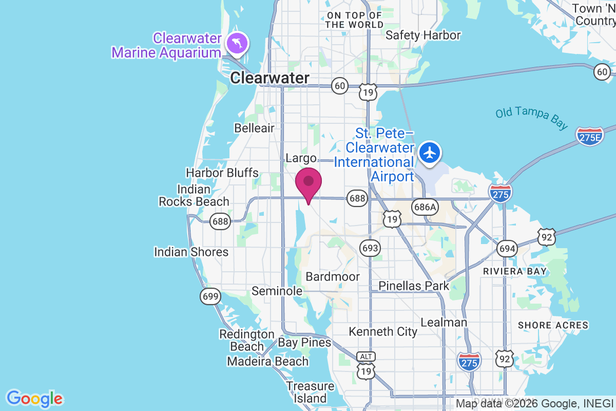 Ulmerton map