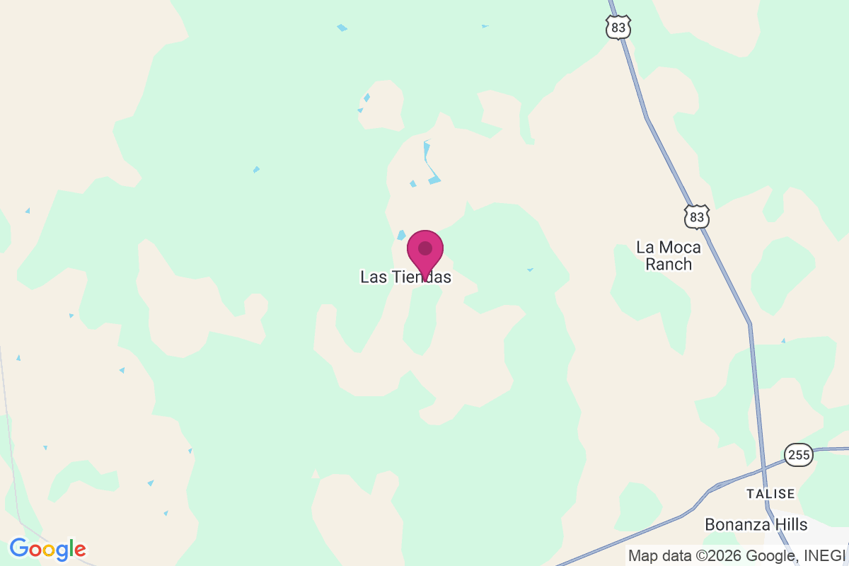Las Tiendas map
