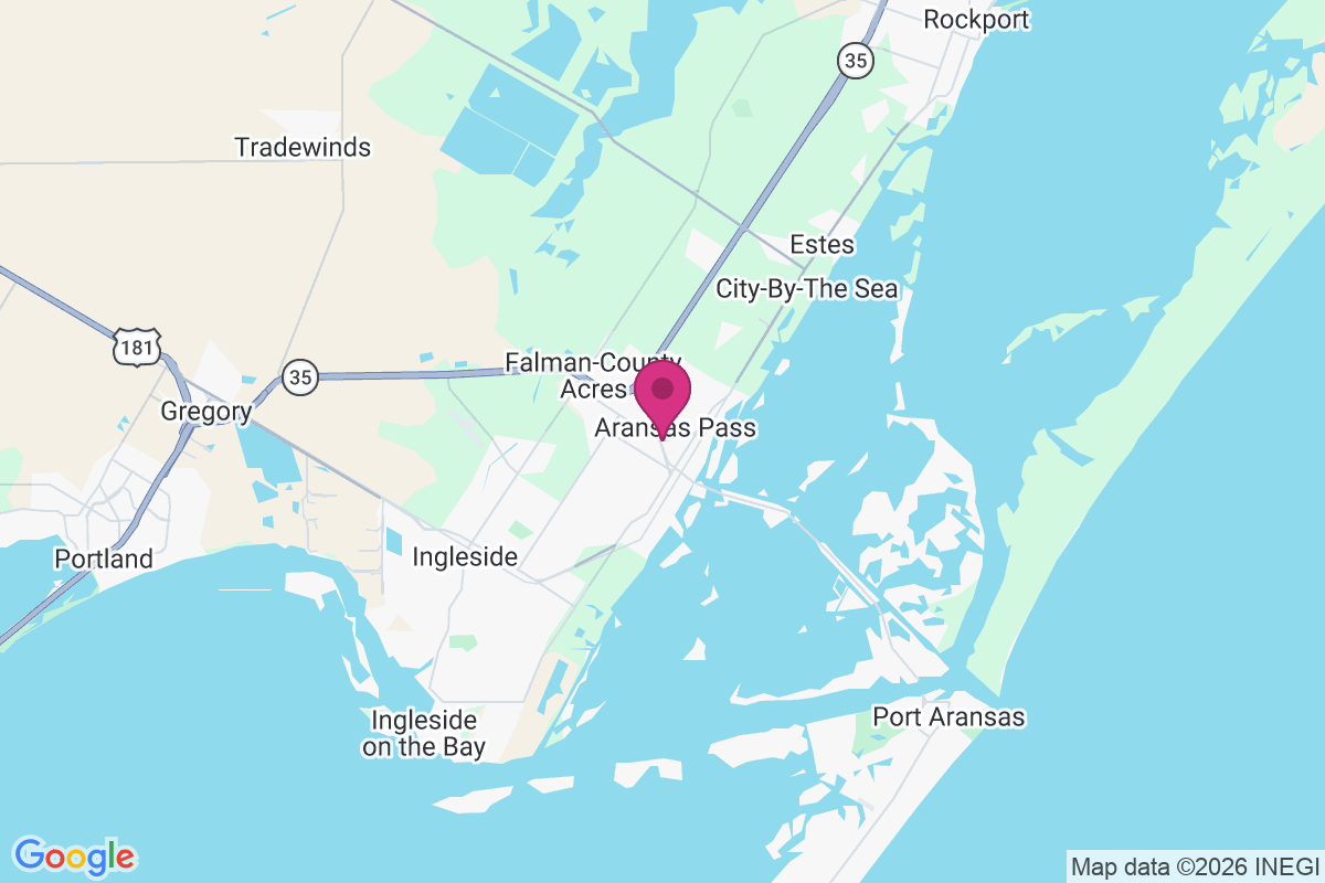 Aransas Pass map