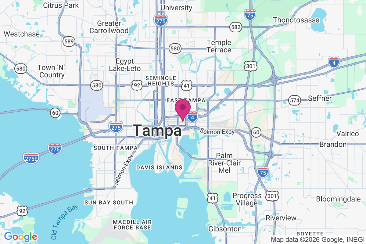 Ybor City map