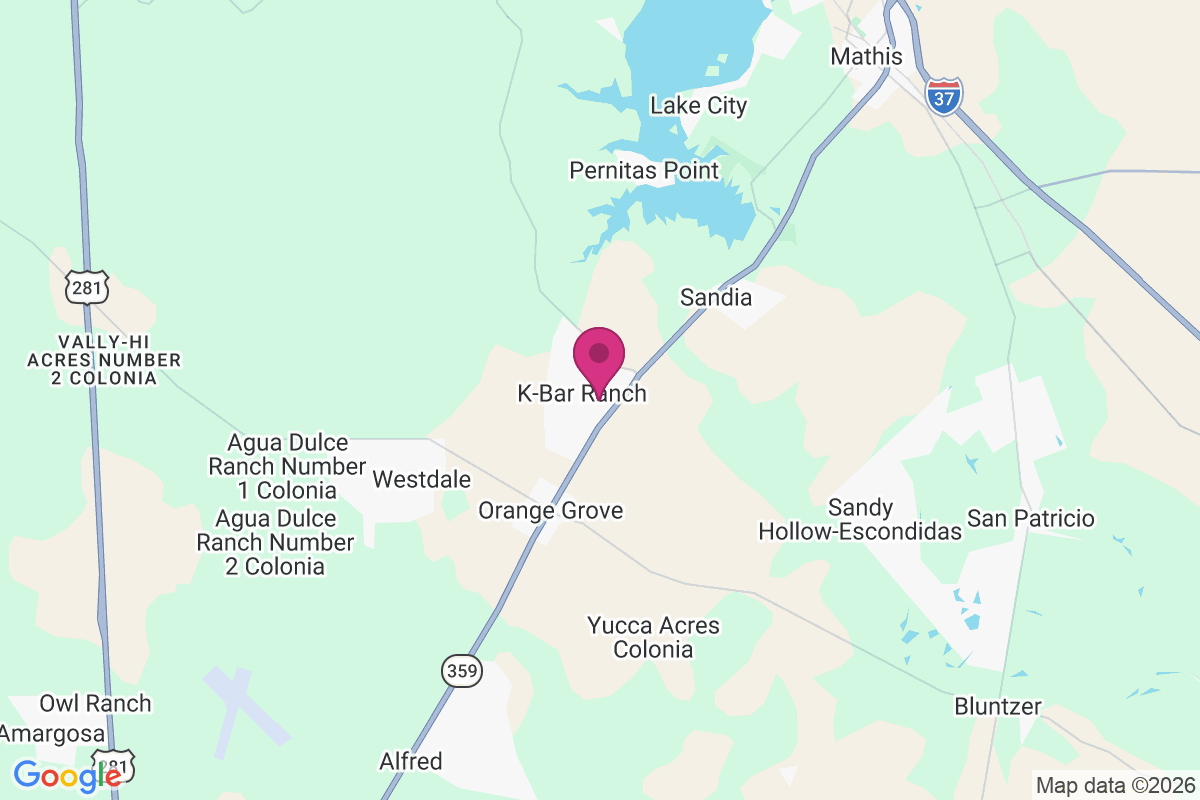 K-Bar Ranch map