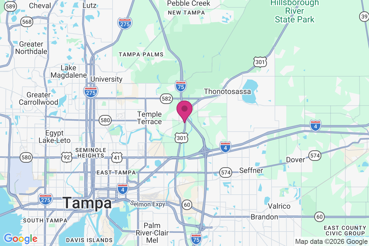 Temple Terrace Junction map