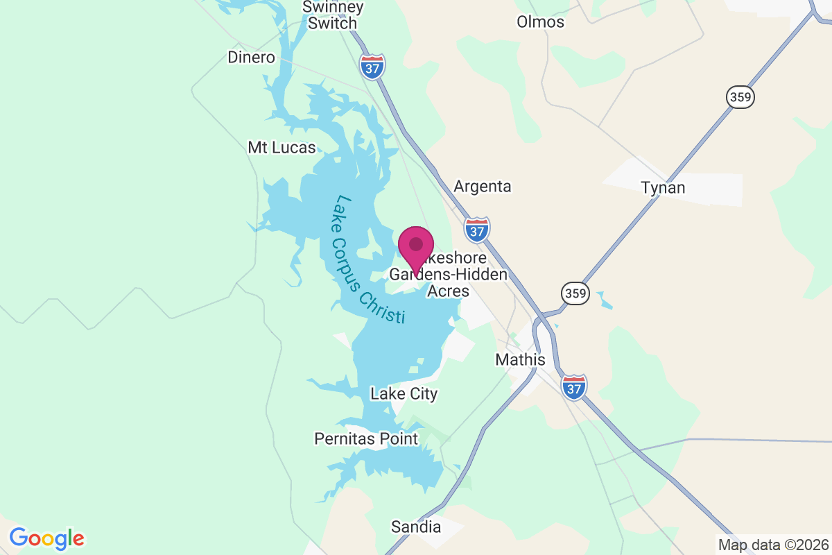 Los Lomas map