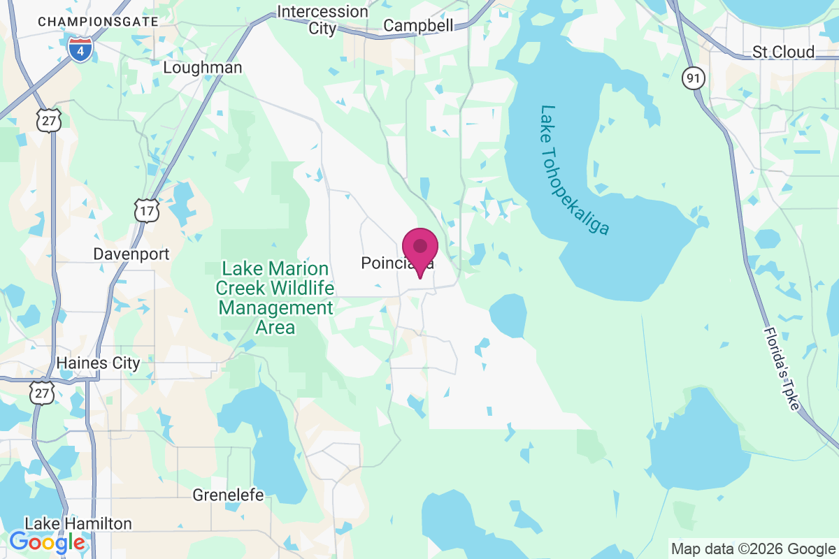 Poinciana map