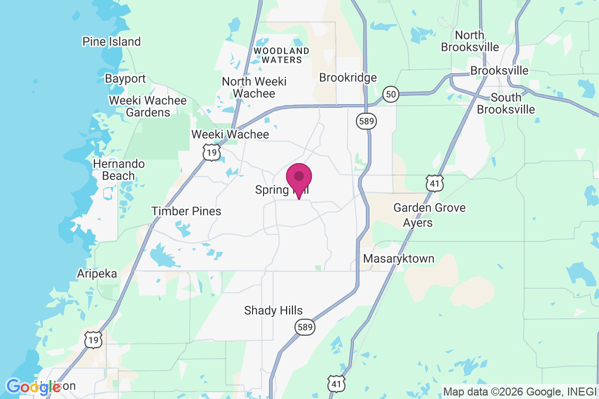 Spring Hill map