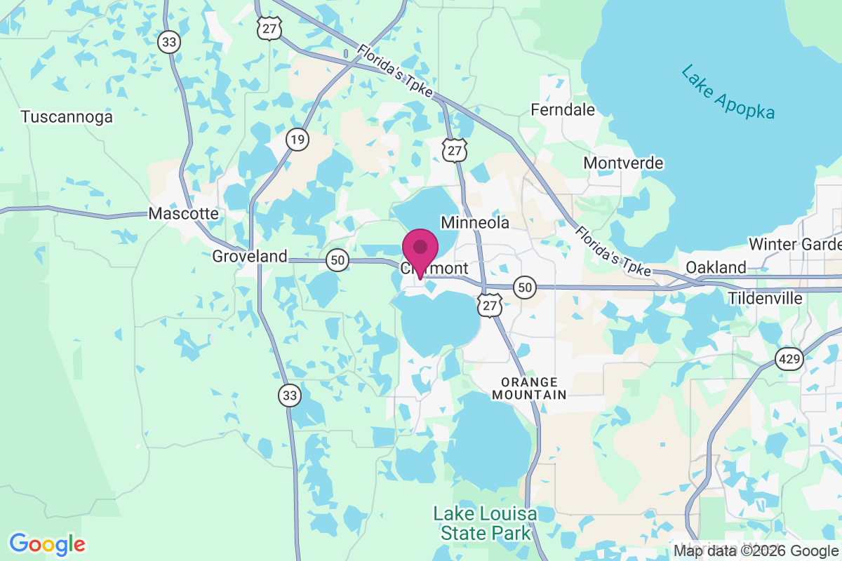 Clermont map