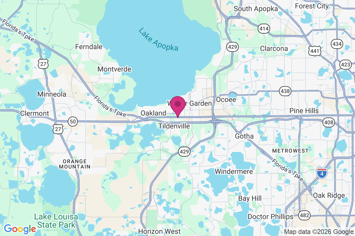 Tildenville map