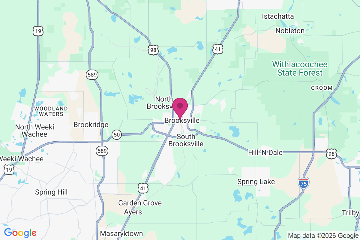 Brooksville map