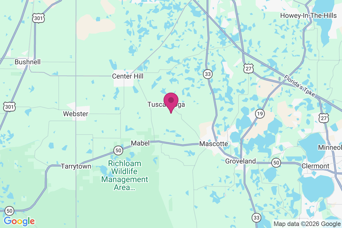 Tuscannoga map