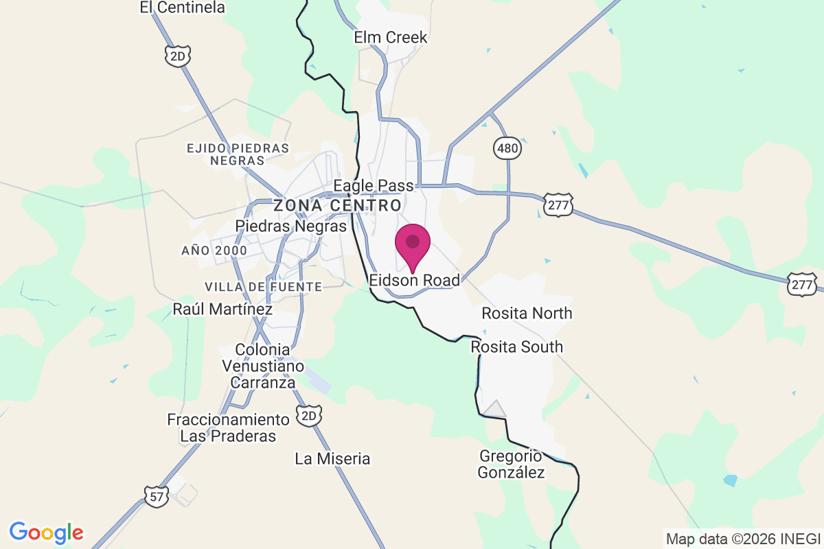 Eidson Road map