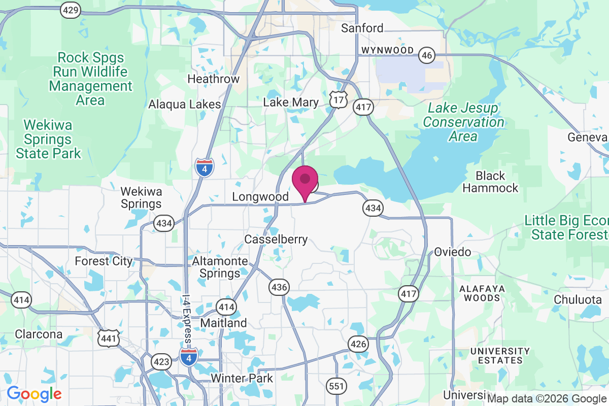 Winter Springs map